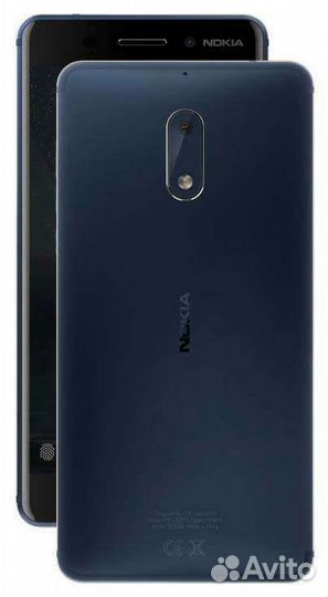 Nokia Смартфон Nokia 6 DS TA-1021 Tempered Blue