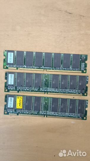 Оперативная память dimm sdram pc 133 64mb
