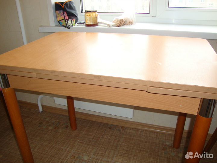 Кухонный стол раскладной б/у