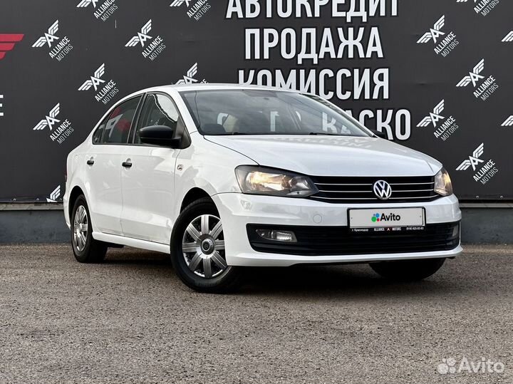 Volkswagen Polo 1.6 МТ, 2019, 170 557 км