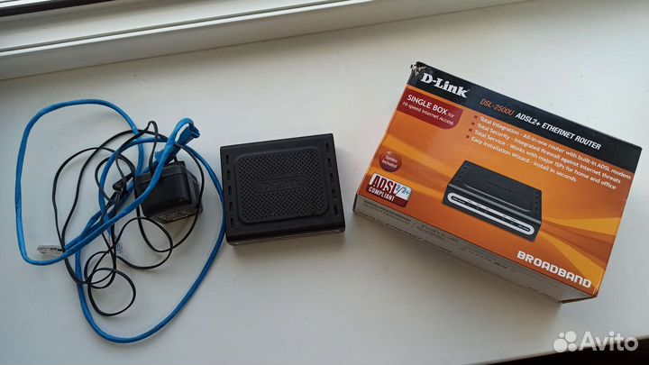 Маршрутизатор d link dsl 2500U