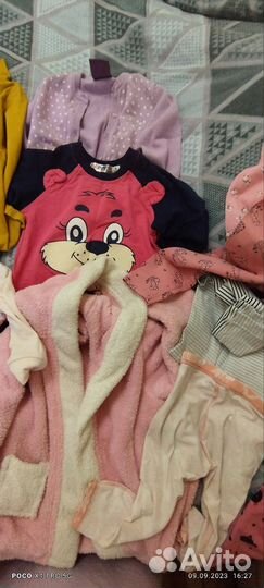 Вещи пакетом на девочку 86 92 98