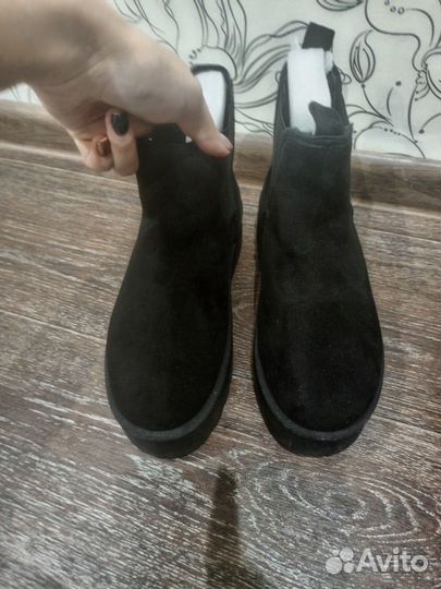 Ugg женские на платформе черные