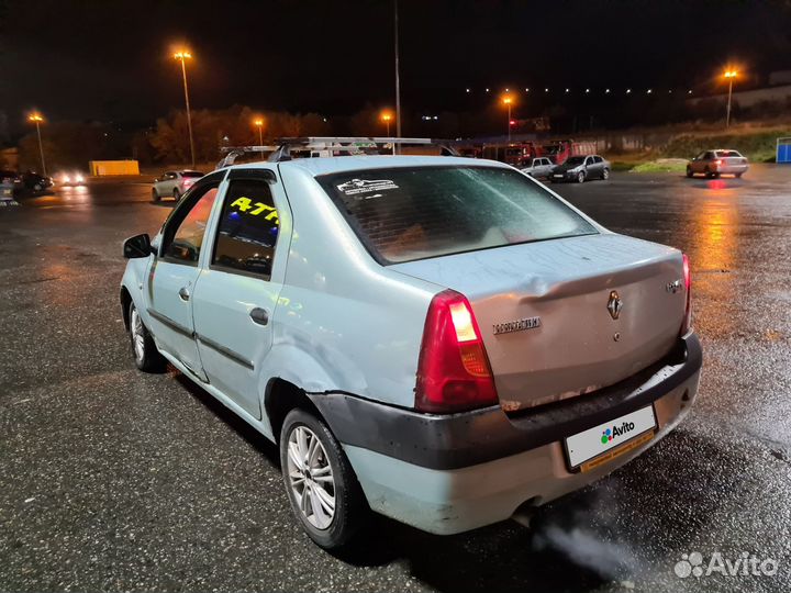 Renault Logan 1.4 МТ, 2006, 400 000 км