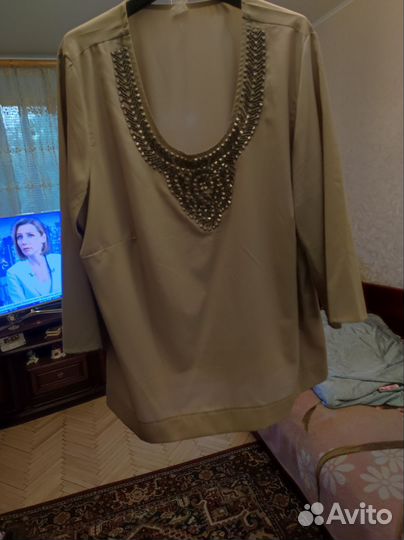 Блузка женская шелковая