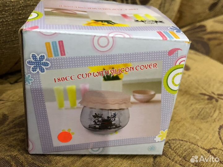 Баночки с крышкойдля меда или варенья