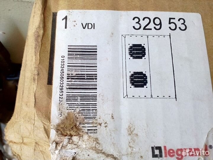 Полка 19'' 2 вентилятора 600мм, 2U Легранд