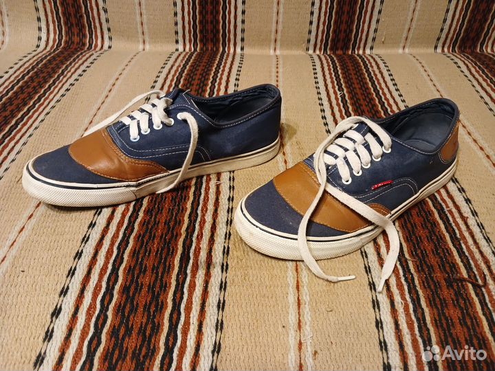 Кеды мужские, levis, 44 р.,синие