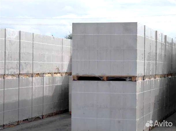 Газоблок. Производитель 500х200х600