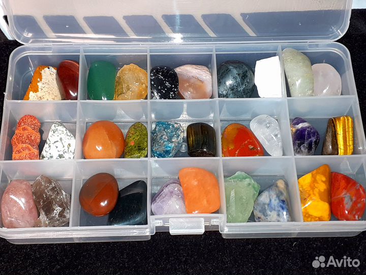 Коллекция камней-минералов