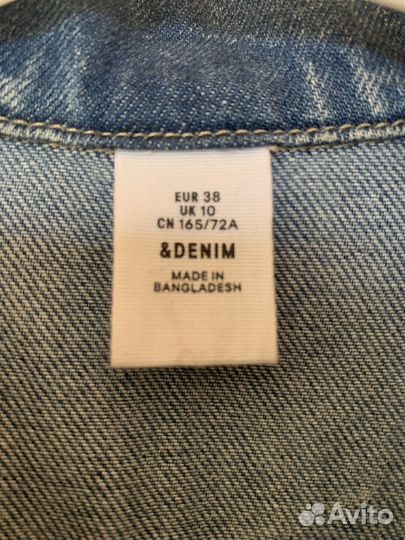 Джинсовый комбинезон женский