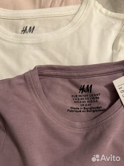 Набор лонгсливов H&M