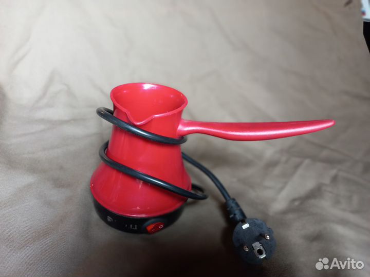 Электрокофеварка на две порции, миничайник