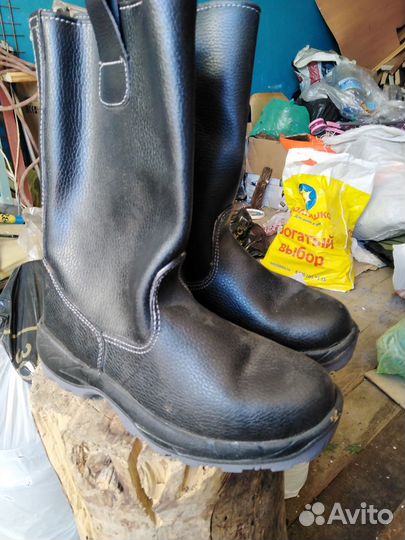 Сапоги мужские кожаные летние 41 размер