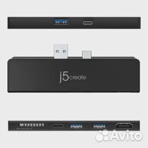 Док-станция j5create Ultradrive Mini Dock для Micr