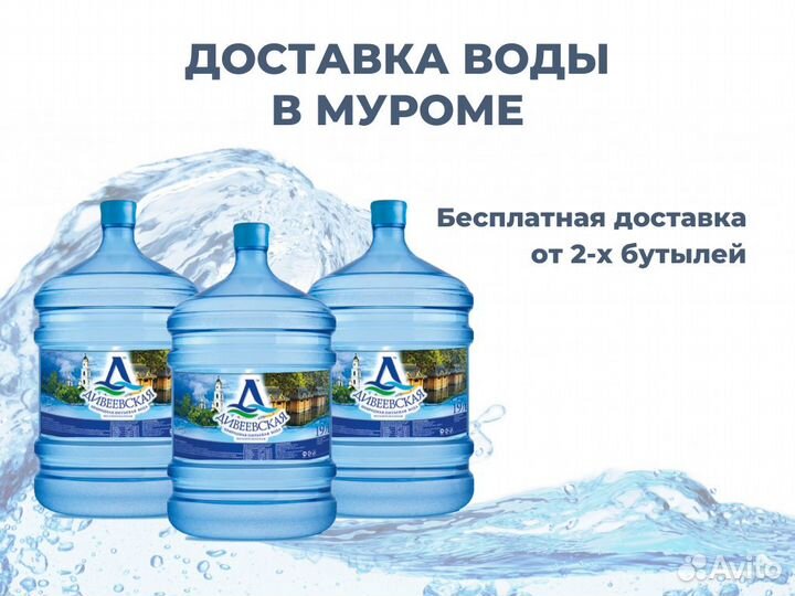 Доставка бутилированной воды