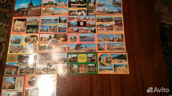 Коллекция открыток гдр 60-80 годы одним лотом239шт