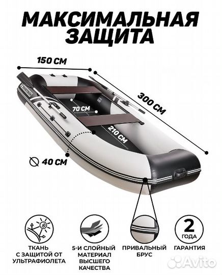Лодка пвх надувная