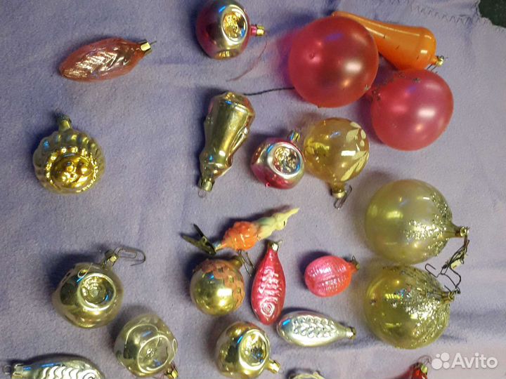 Елочные игрушки СССР