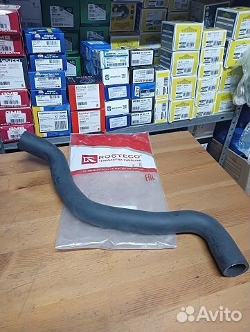 Патрубок радиатора верхний Skoda rapid