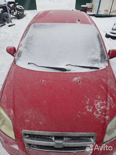 Капот chevrolet aveo t250