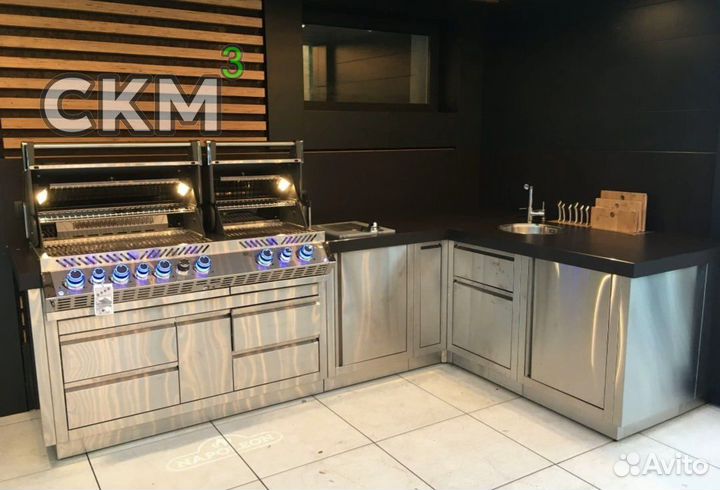 Беседка с мангалом под ключ