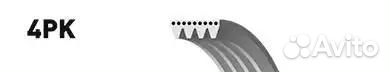 Ремень поликлиновой micro-v kia cerato i (ld)