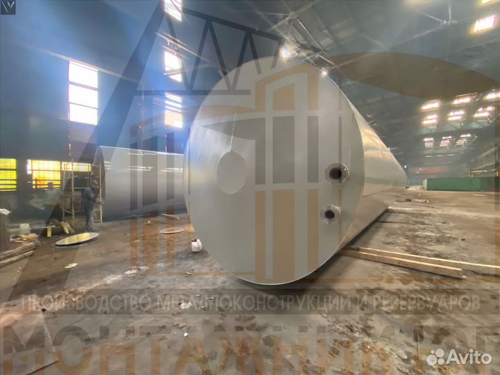 Резервуар Горизонтальный Стальной ргсп-139 м3