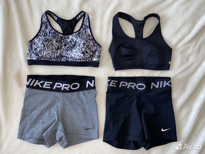Комплект nike шорты nike pro топ