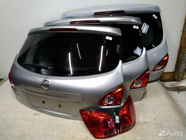 Крышка багажника на nissan qashqai J10