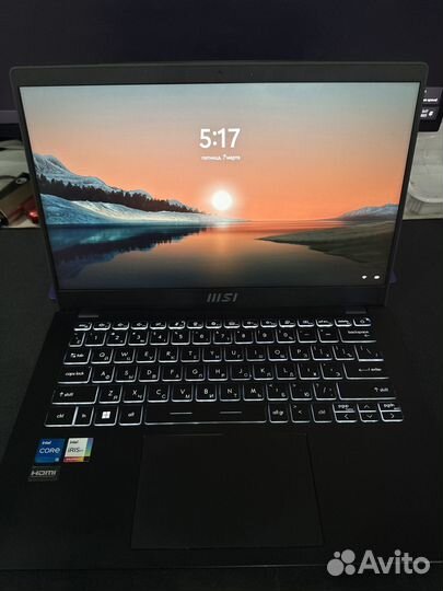 Ноутбук MSI modern 14c12m-239ru