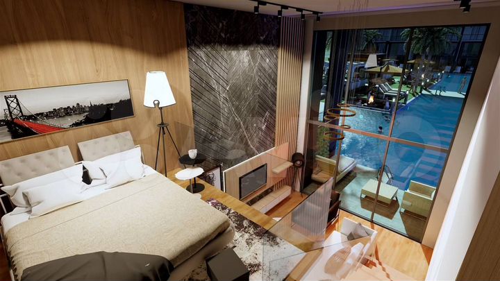 Квартира-студия, 89 м² (Кипр)