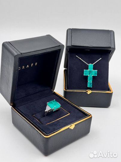 Серьги Кулон Кольцо Graff