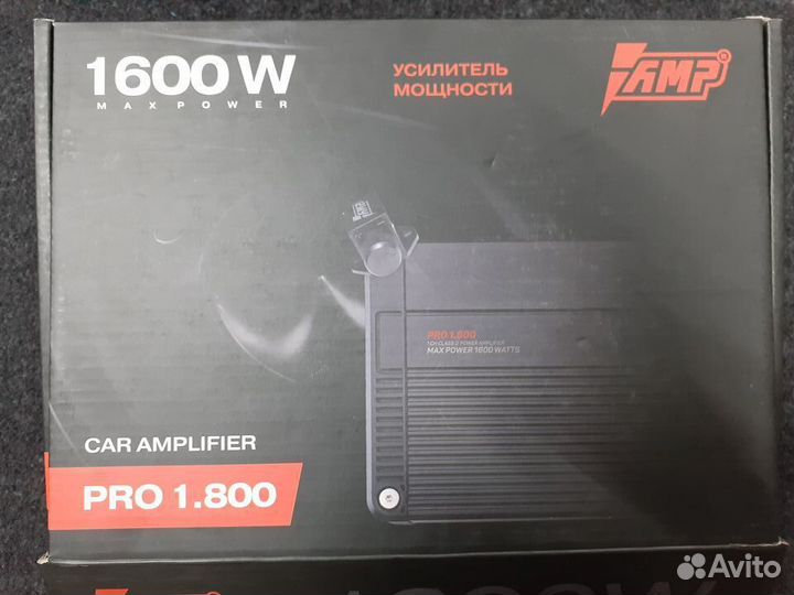 Усилитель мощности AMP PRO 1.800