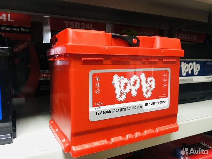 Аккумуляторы Topla