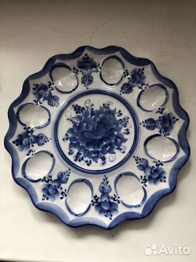 Тарелка для пасхальных яиц