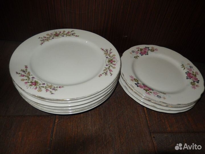 Наборы тарелок, японский фарфор