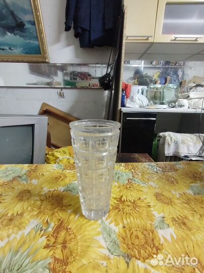 Продаю хрусталь и графин+ стаканы