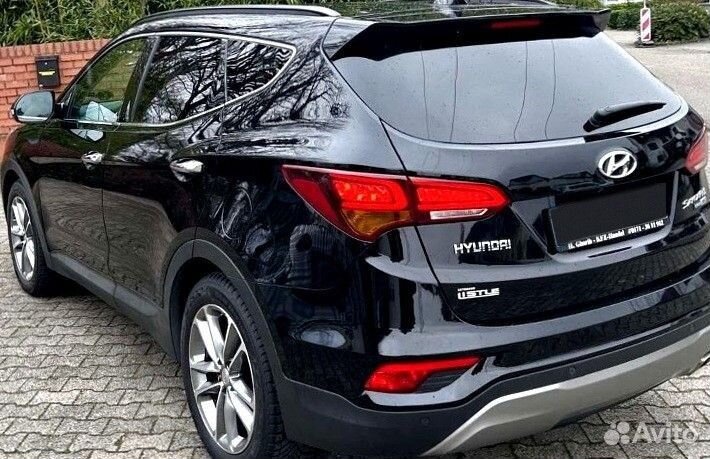 Hyundai Santa Fe 2.2 AT, 2016, 140 000 км