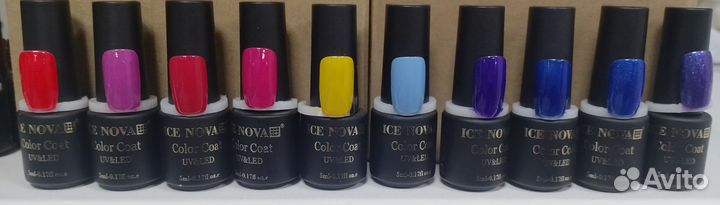 Гель лак для ногтей 10 шт