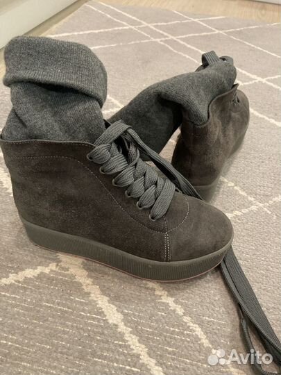 Ботинки Premium 36 натуральный зам(шерсть)