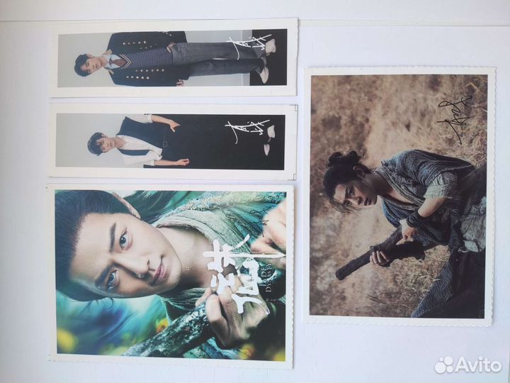 Сяо Чжань открытки закладки журнал times