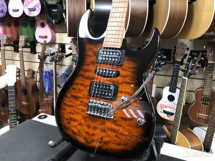 Электрогитара ibanez GRX70QA-SB