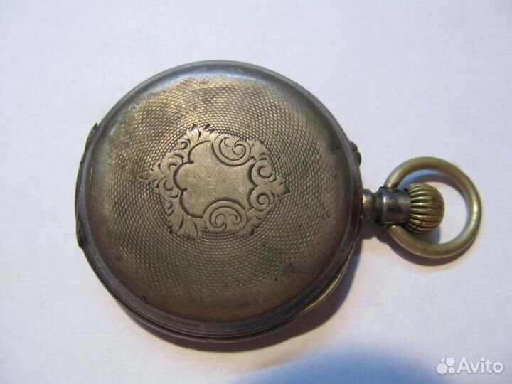 Часы карманные серебро