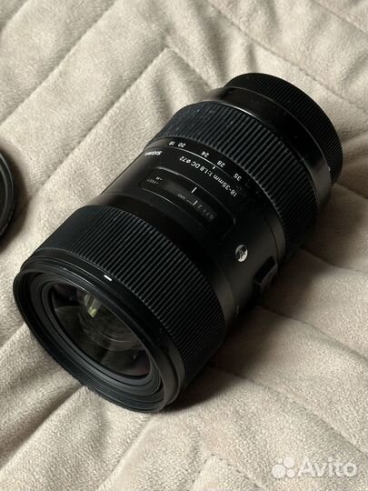 Объектив Sigma AF 18-35mm f/1.8 DC HSM Art Canon E