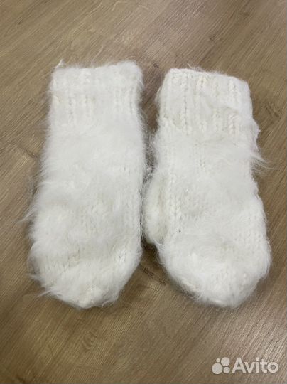 Варежки из кролика
