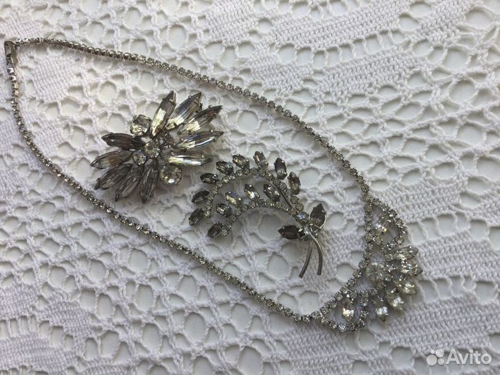 Броши винтаж 70-е годы Чехословакия