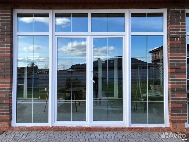 Окна для террас и беседок, с монтажои и без, новые