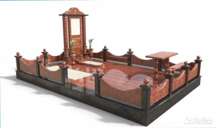 Памятники, надгробия, ограды