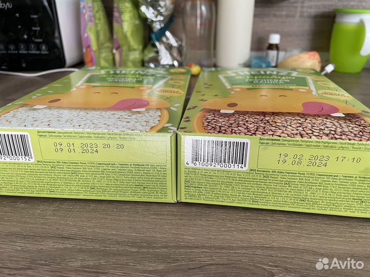 Детские каши безмолочные heinz